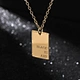 customized letter necklaces