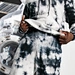 custom logo tie dye jogger sets