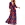 long sleeve red maxi dress