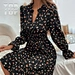 long sleeve casual dress