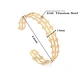 three layer hollow bracelet