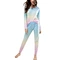 China pyjama set with dip dye sexy lingerie sleepwear for nightwear nighty