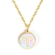 stainless steel shell pendant