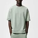 short sleeve mock neck