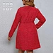 red polka dot dress