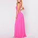 babydoll maxi party dress
