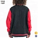custom fleece cotton baseball jacket