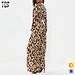 leopard print maxi dress