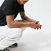 blank round neck long sleeves