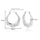 C shaped undulating earrings                                        United States
