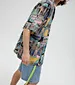 custom 100% viscose print shirt