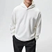 Collar zip sweatshirt