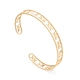 fashionable women's stainless steel 14K Star Hollow bracelet