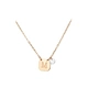 316l stainless steel necklace women letter brand diamond necklace