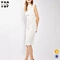 ladies white ruffled blouse
