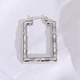 U shaped slub earrings                               United States