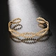 winding hollow bracelet