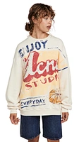 Ladies Female Graphic Sweatshirt