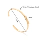A horizontal bracelet