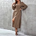 long shirt dress for ladies，cotton long dress for ladies，full frock for ladies