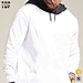 white hoodie