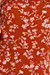 floral print off shoulder dress