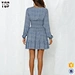 mini dress with sleeves