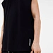 oversized plain vest
