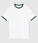 black crew neck t shirt