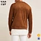 custom faux suede sweatshirt
