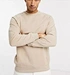 beige hooded sweatshirt