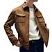 custom suede mens jacket