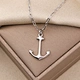 boat anchor necklace