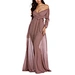 wrap dress long clothing