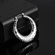 C shaped uneven earrings                                         United States