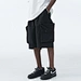 custom Loose Black Shorts