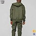 hoodie with sleeve pocket