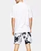 custom tie dye beach shorts