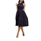 lace bridesmaid dress blue