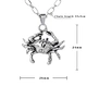 punk crab pendant necklace                     United States