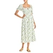 summer floral cotton print dresses