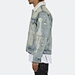 cotton denim embroidery jacket