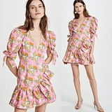 lady dress short sleeve
