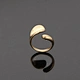 single leaf rings           18K gold ring    United States      Stainless steel ring   Jewelry