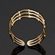bone hollow rings    18K gold ring      Stainless steel ring      Jewelery      U. S.A