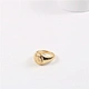 Stainless Steel Men Face nose Rings Trends Jewelry 14k ring carving Jewellery