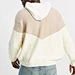 High quality rib design Men's drawstring hoodie