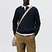 long sleeves collar tshirt