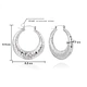 C shaped uneven earrings                                         United States