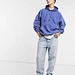 navy blue hoodie